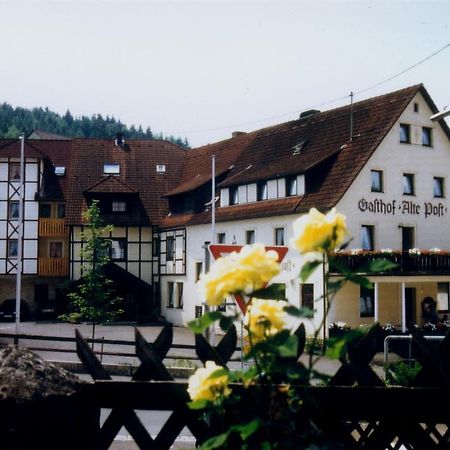 Gasthof Alte Post Obertrubach Exteriör bild