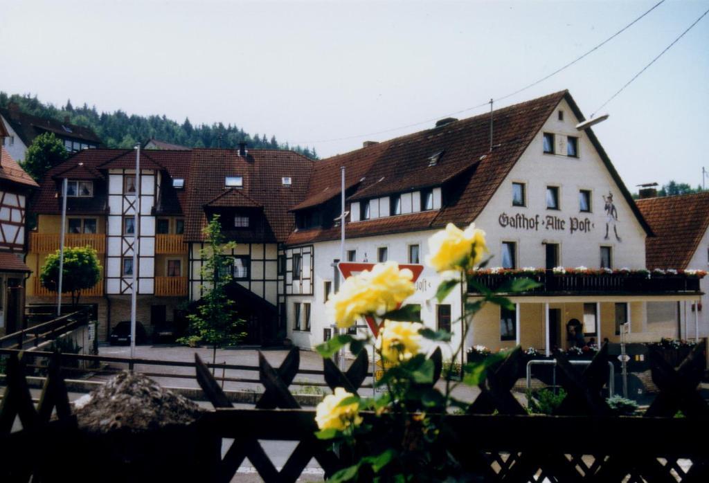 Gasthof Alte Post Obertrubach Exteriör bild